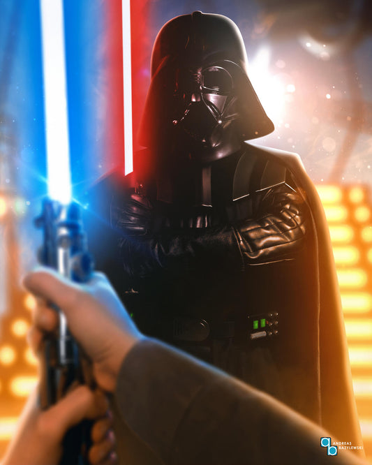 JEDI VS VADOR 130 X 64 CM