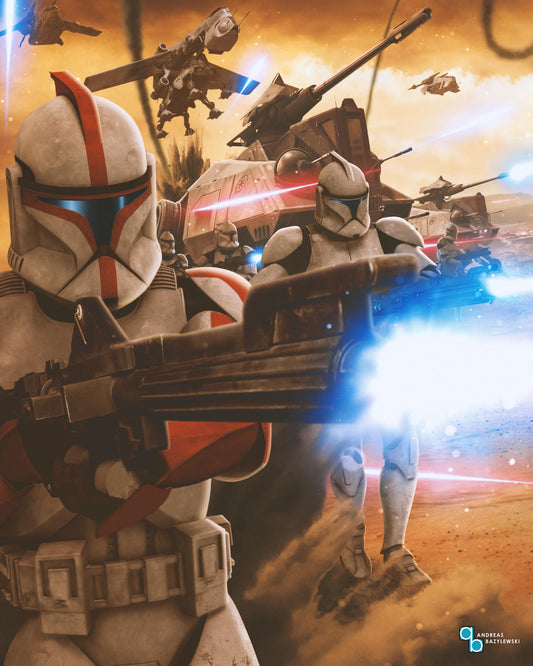 STORM TROOPERS 130 X 64 CM