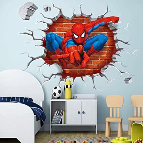 Sticker mural Spider-man 3D variant 3 