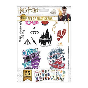 Sticker mural Poudlard - Harry Potter - couleur