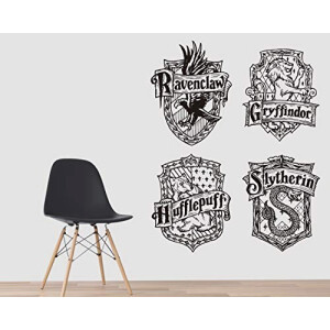 Sticker mural Hogwarts - Harry Potter - 42x55 cm