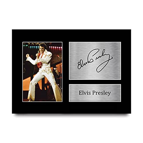 Sticker mural Elvis Presley (unframed) 297x210 mm