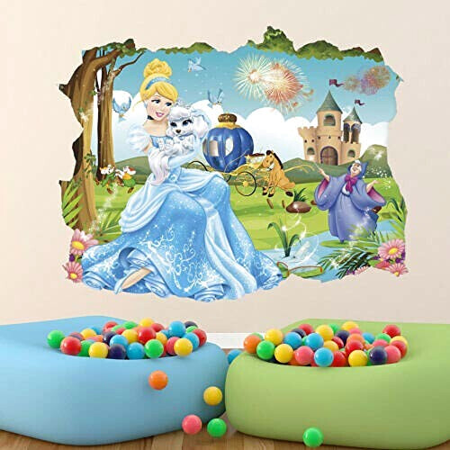 Sticker mural Cendrillon