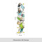 Sticker mural Peter Pan couleurful - miniature variant 1