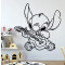 Sticker mural Stitch 42x42 cm - miniature