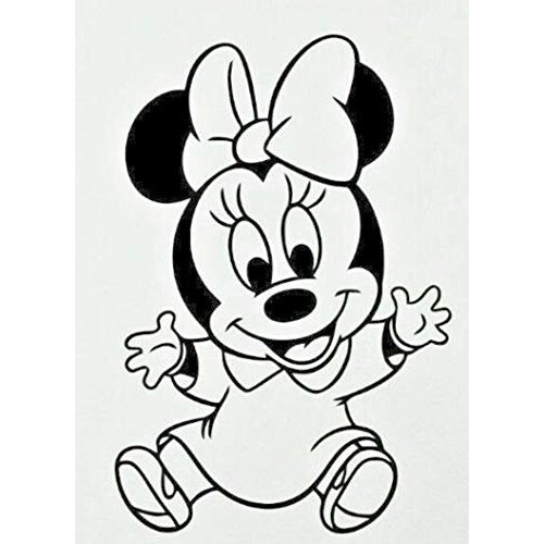 Sticker mural Minnie