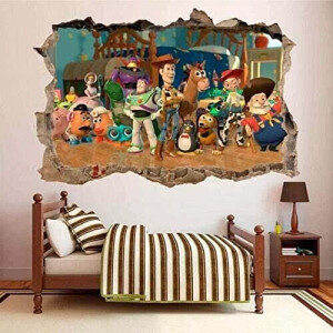 Sticker mural Toy Story 3D