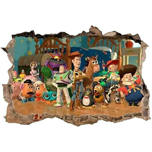 Sticker mural Toy Story 3D variant 2 