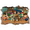 Sticker mural Toy Story 3D - miniature variant 2