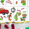 Sticker mural Le Grinch couleuré 30 cm - miniature variant 3