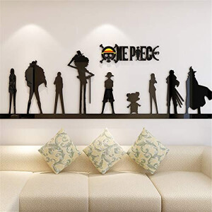Sticker mural One Piece 3D 100x30 cm