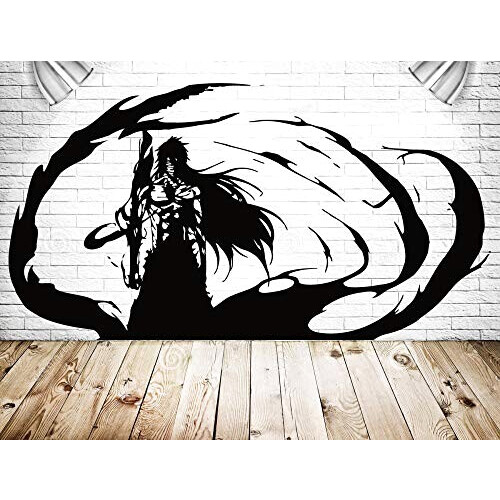 Sticker mural Bleach noir variant 2 