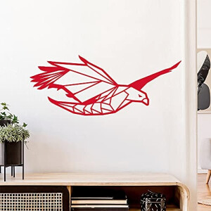 Sticker mural Aigle rouge 120x48 cm