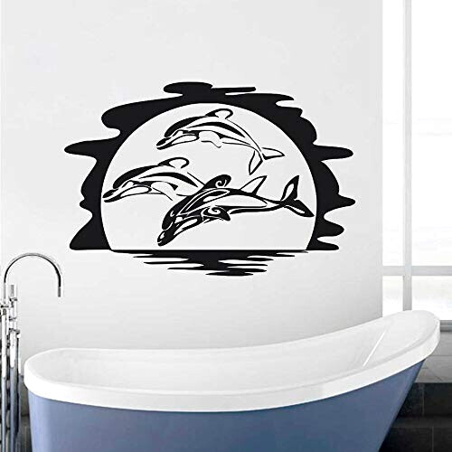 Sticker mural Dauphin 42x28 cm