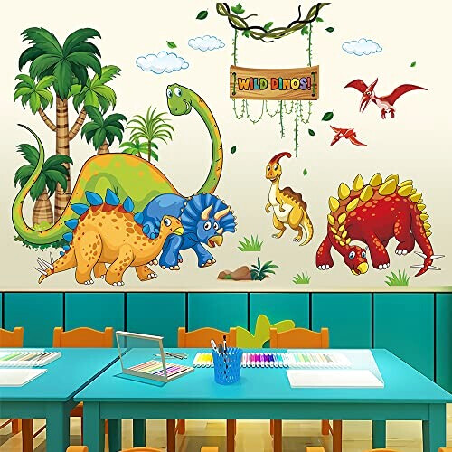 Sticker mural Dinosaure 30x90 cm variant 2 