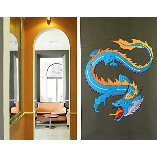 Sticker mural Dragon 72x60 cm