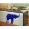 Sticker mural Éléphant 108x144 cm - miniature variant 1