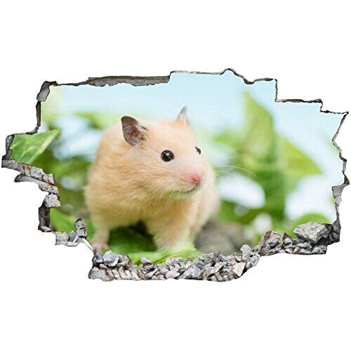 Sticker mural Hamster