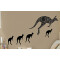 Sticker mural Kangourou - miniature variant 2