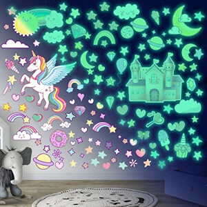 Sticker mural Licorne unicorn 33x180 cm