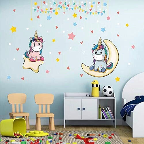 Sticker mural Licorne 40x60 cm variant 1 