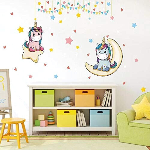 Sticker mural Licorne 40x60 cm variant 3 