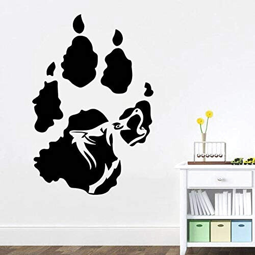 Sticker mural Loup 42x62 cm