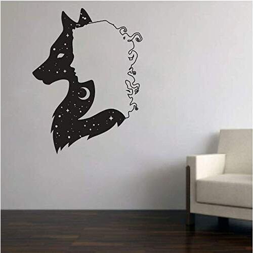 Sticker mural Loup 42x56 cm