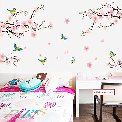 Sticker mural Oiseau 250x150 cm variant 3 