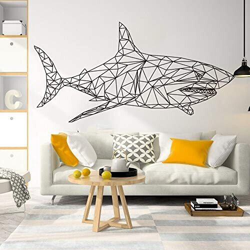 Sticker mural Requin 56x28 cm