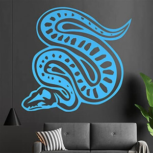 Sticker mural Serpent bleu clair 126x120 cm