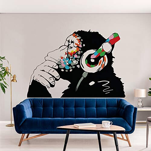 Sticker mural Singe 160x111 cm variant 0 