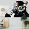 Sticker mural Singe 160x111 cm - miniature variant 3