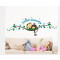 Sticker mural Singe 35x57 cm - miniature