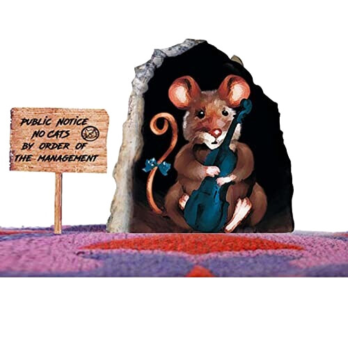 Sticker mural Souris 3D variant 5 