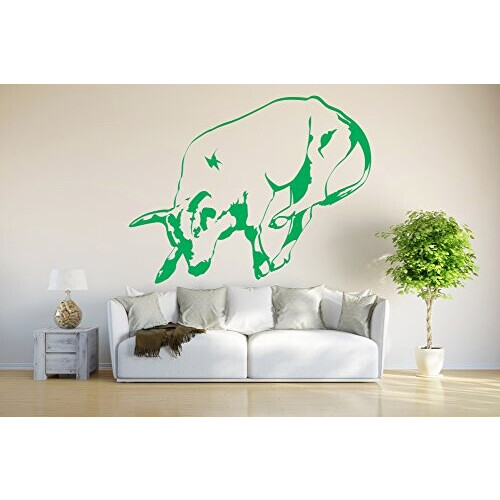 Sticker mural Taureau 80x44 cm