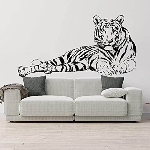 Sticker mural Tigre 81x42 cm