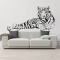 Sticker mural Tigre 81x42 cm - miniature variant 1