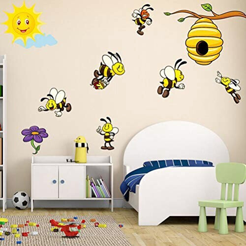 Sticker mural Abeille image variant 2 