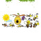 Sticker mural Abeille image - miniature variant 4