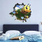 Sticker mural Abeille 3D - miniature variant 3