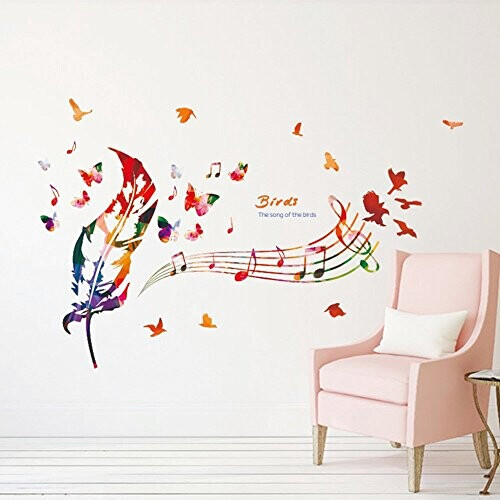 Sticker mural Note de musique