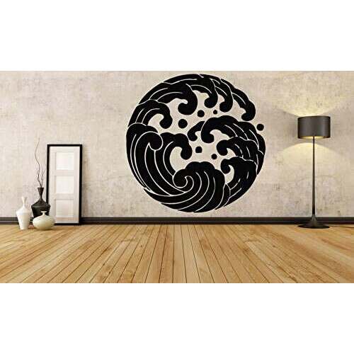 Sticker mural Yin Yang