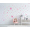 Sticker mural rose - miniature