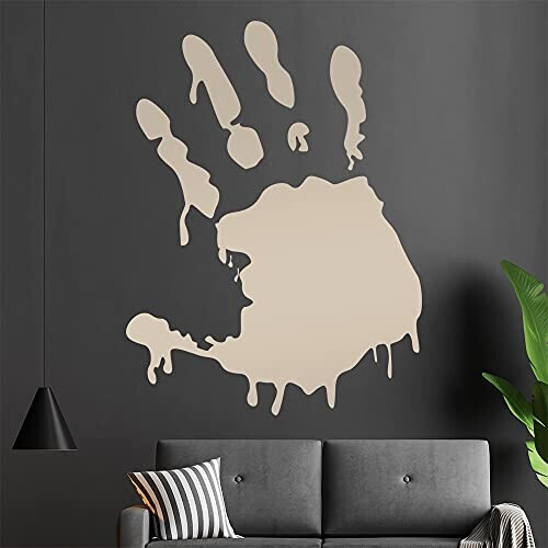 Sticker mural beige 160x120 cm