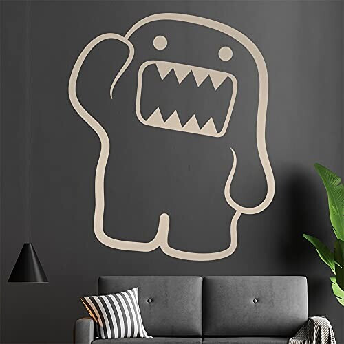 Sticker mural beige 143x120 cm