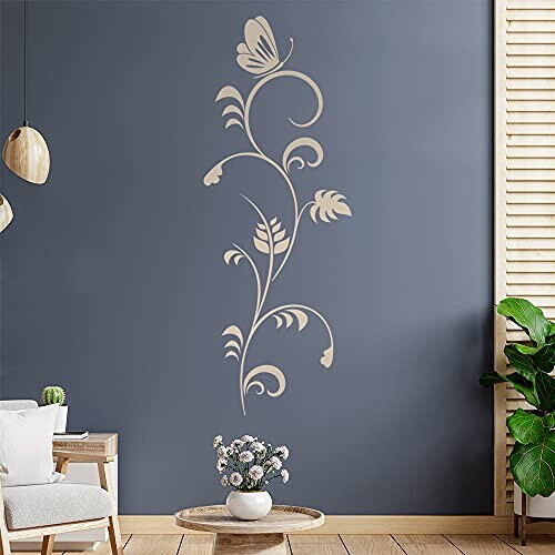 Sticker mural beige 96x35 cm