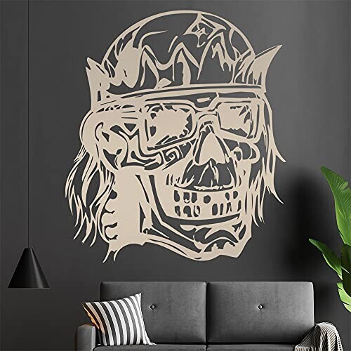 Sticker mural beige 137x120 cm