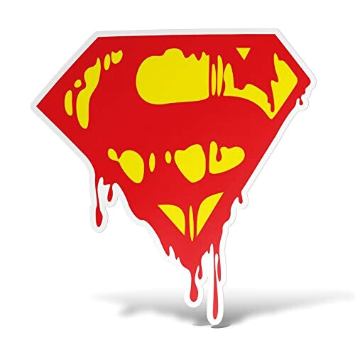 Sticker mural Superman 10 cm